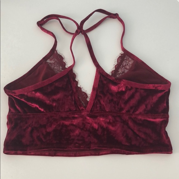 velvet aerie bralette - Picture 3 of 4